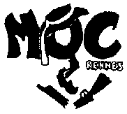 logo MOC Rennes representant un fusil brisé par un sabot